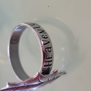 Mary & Martha HEAVENLY PEACE Set Of 4 Napkin Rings